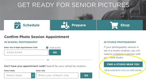 Getting Started with Senior Portrait Scheduling
